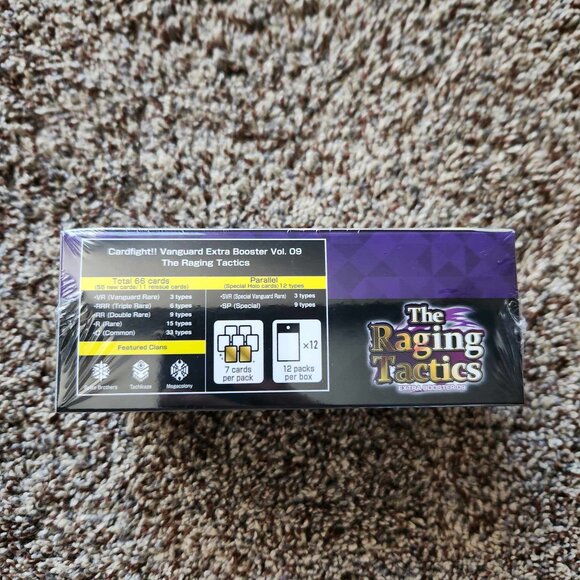 Cardfight Vanguard The Raging Tactics VGE-V-EB09 Booster Box - New - Picture 4 of 6